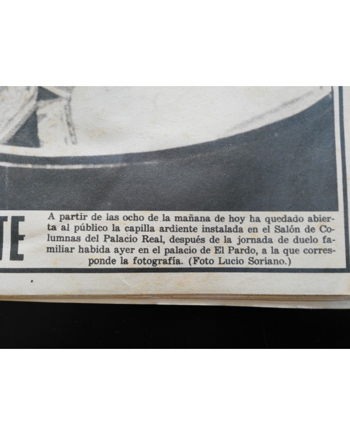 DIARIO YA 21 DE NOVIEMBRE DE 1975 FRANCO HA MUERTO PERIODICO HISTORICO UNICO!!!