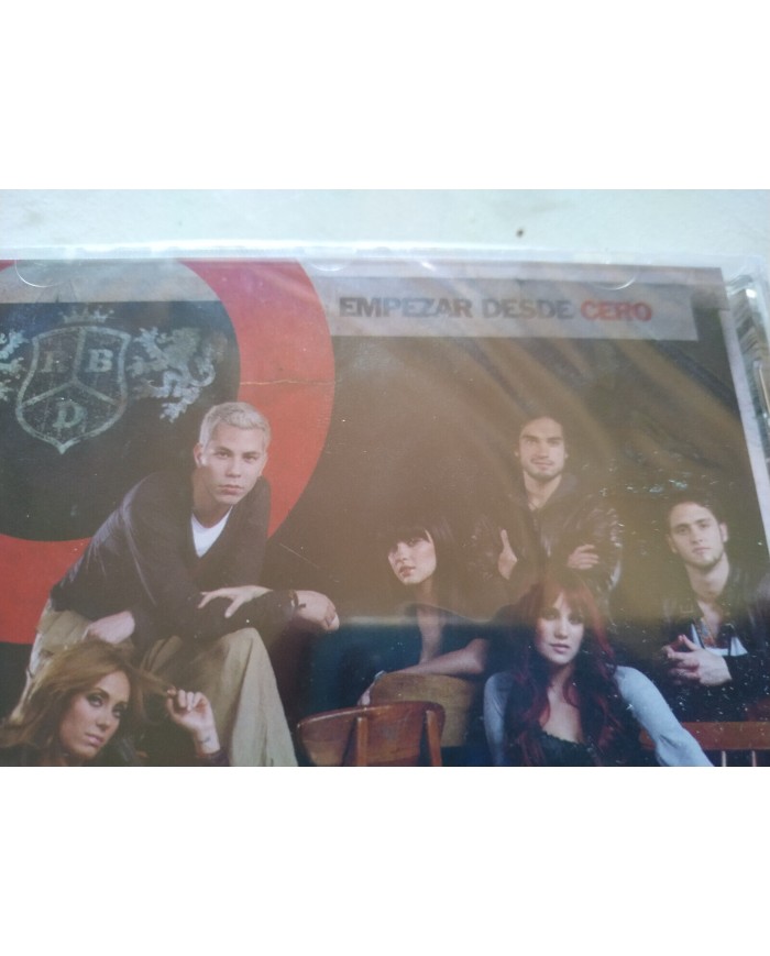 RBD Rebelde Empezar Desde Cero 2007 EMI Edicion Espa?a - CD Nuevo Am