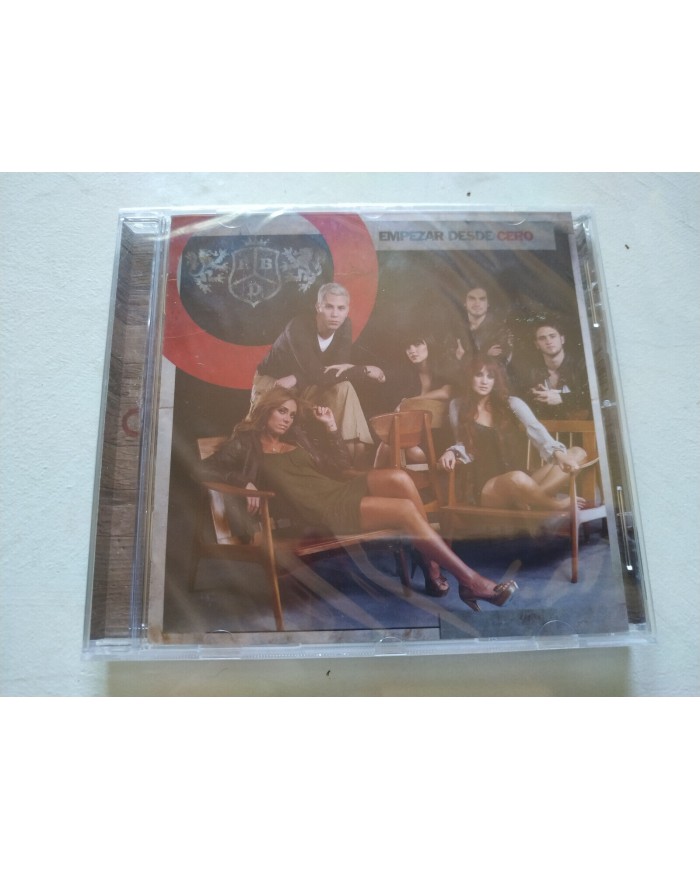 RBD Rebelde Empezar Desde Cero 2007 EMI Edicion Espa?a - CD Nuevo Am