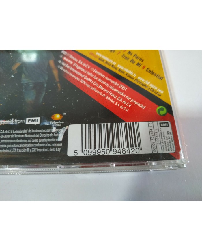 RBD REBELDE - 2 x CD Tour Celestial 2007 Hecho en Espa?a EMI - 3T RBD REBELDE - 2 x CD Tour Celestial 2007 Hecho en Espa?a EMI - 3T