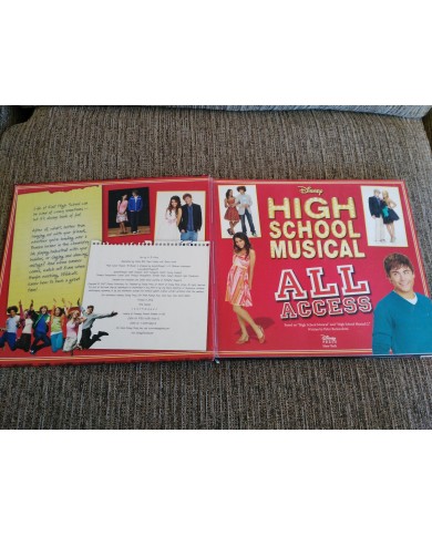 HIGH SCHOOL MUSICAL ALL ACCESS WALT DISNEY LIBRO GRAN FORMATO BOOK ENGLISH Am HIGH SCHOOL MUSICAL ALL ACCESS WALT DISNEY LIBRO GRAN FORMATO BOOK ENGLISH Am