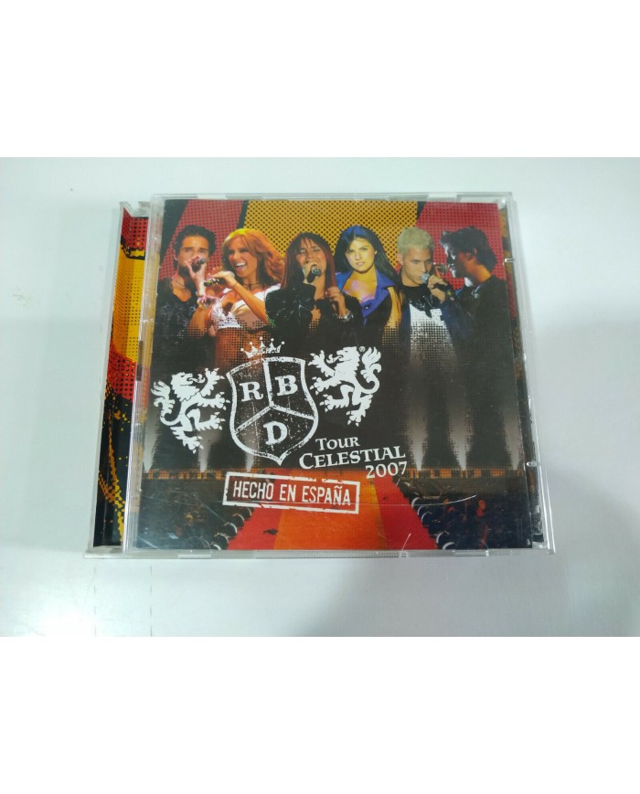RBD REBELDE - 2 x CD Tour Celestial 2007 Hecho en Espa?a EMI - 3T RBD REBELDE - 2 x CD Tour Celestial 2007 Hecho en Espa?a EMI - 3T