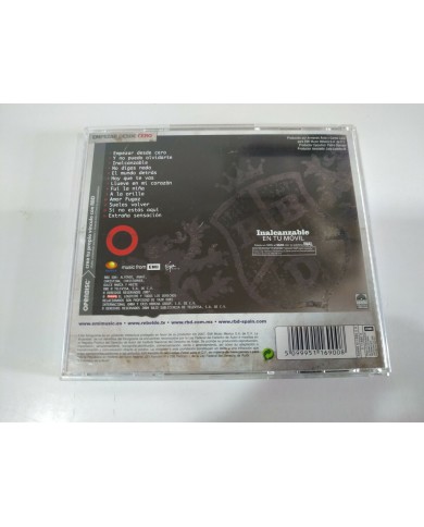 RBD REBELDE EMPEZAR DE CERO CD 13 tracks - EMI ANAHI DULCE - 3T