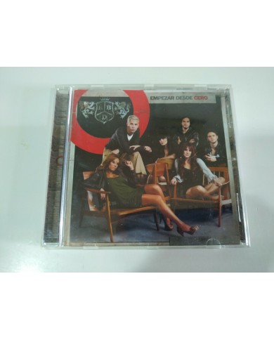 RBD REBELDE EMPEZAR DE CERO CD 13 tracks - EMI ANAHI DULCE - 3T
