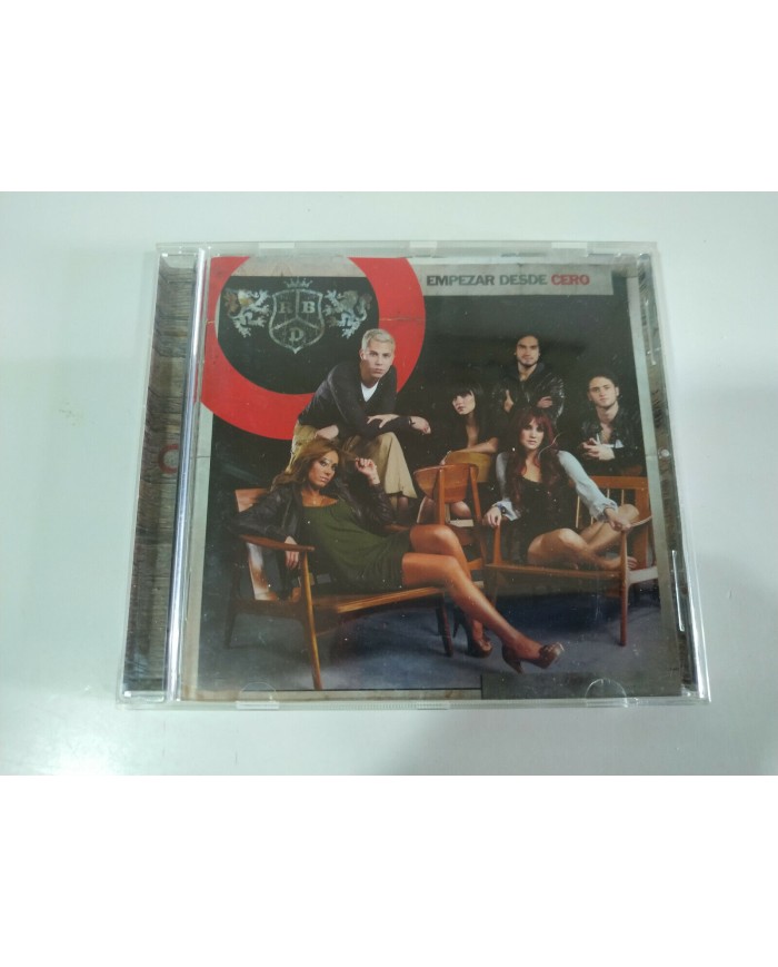 RBD REBELDE EMPEZAR DE CERO CD 13 tracks - EMI ANAHI DULCE - 3T