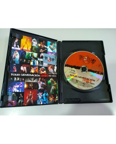 RBD REBELDE DVD TOUR GENERACION RBD EN VIVO ANAHI DULCE - AM