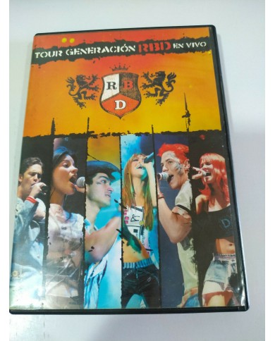 RBD REBELDE DVD TOUR GENERACION RBD EN VIVO ANAHI DULCE - AM
