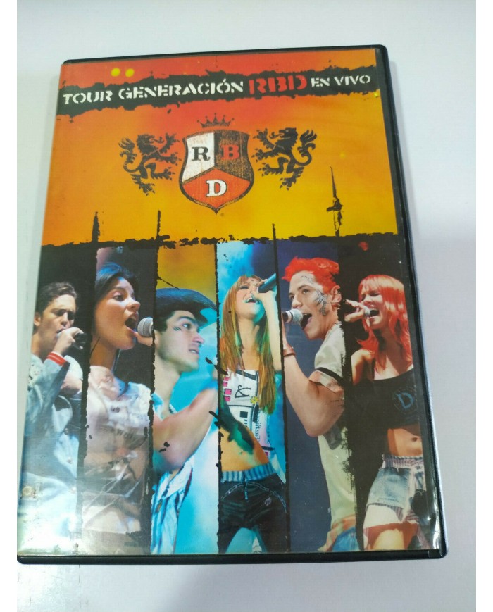 RBD REBELDE DVD TOUR GENERACION RBD EN VIVO ANAHI DULCE - AM