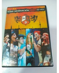 RBD REBELDE DVD LIVE IN HOLLYWOOD ANAHI DULCE - 3T
