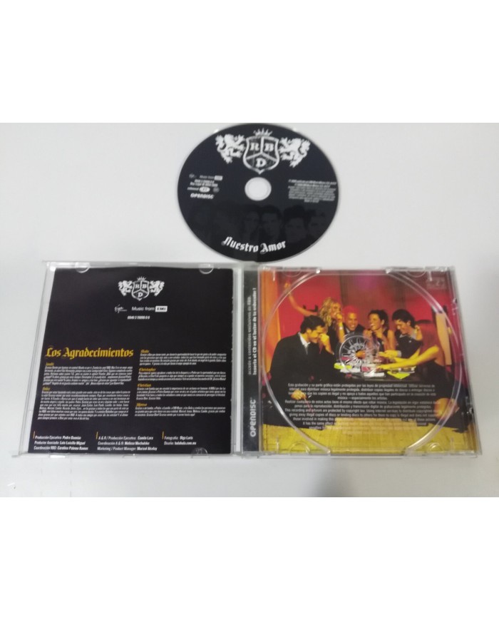 RBD REBELDE NUESTRO AMOR CD VIRGIN EMI 2006 Estado Aceptable - Am RBD REBELDE NUESTRO AMOR CD VIRGIN EMI 2006 Estado Aceptable - Am