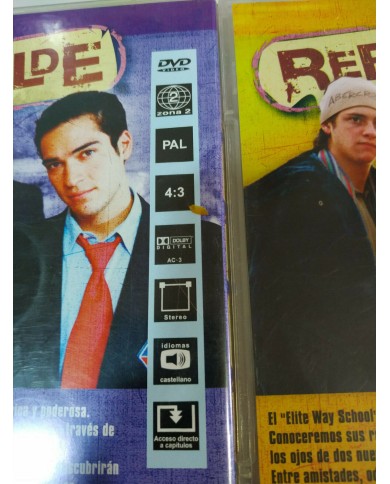 RBD Rebelde Capitulos 1 y 27 + Extras 2 X DVD 2007 Espa?ol Region 2 RBD Rebelde Capitulos 1 y 27 + Extras 2 X DVD 2007 Espa?ol Region 2