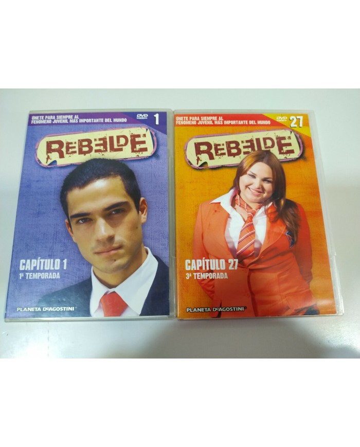 RBD Rebelde Capitulos 1 y 27 + Extras 2 X DVD 2007 Espa?ol Region 2