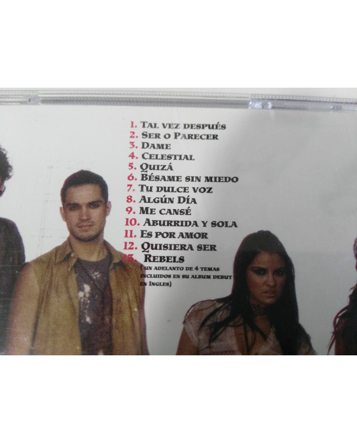 RBD REBELDE CELESTIAL CD 2006 UNICO EBAY SIN PORTADA SPANISH EDITION