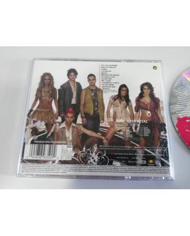 RBD REBELDE CELESTIAL CD 2006 UNICO EBAY SIN PORTADA SPANISH EDITION