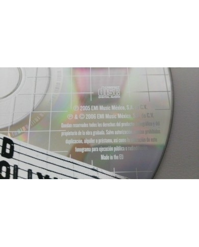 RBD REBELDE CD LIVE IN HOLLYWOOD SOLO EL CD SIN CAJA