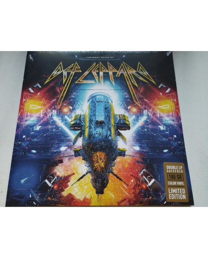 Def Leppard The Many Faces 2020 - 2 x Limited Color Vinyl LP 12" Nuevo 3T