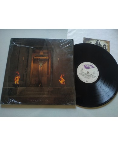 Bonfire Point Blank 1989 ZL74249 MSA First Press LP Vinilo 12" VG/VG Mg Am