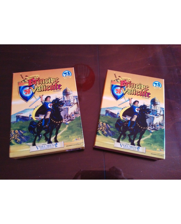 LA LEYENDA DEL PRINCIPE VALIENTE VOLUMEN 2 LA SERIE 4 x DVD - 32 CAPITULOS - AM