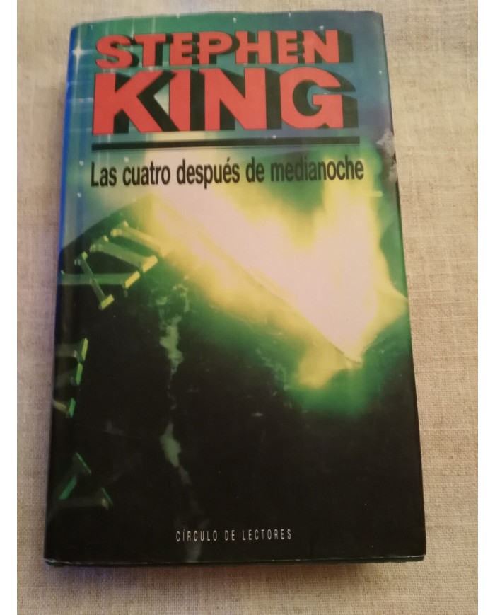 STEPHEN KING LAS CUATRO DESPUES DE MEDIANOCHE LIBRO TAPA DURA 430 PAGS 1992