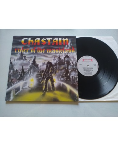 Chastain Ruler Of The Wasteland RR9577 86 First Press LP Vinilo 12" VG/VG Mg Am