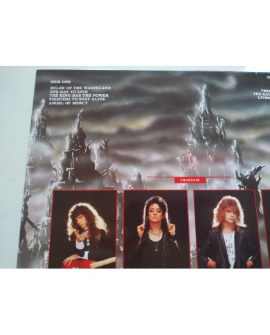 Chastain Ruler Of The Wasteland RR9577 86 First Press LP Vinilo 12" VG/VG Mg Am