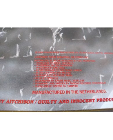 Chastain Ruler Of The Wasteland RR9577 86 First Press LP Vinilo 12" VG/VG Mg Am