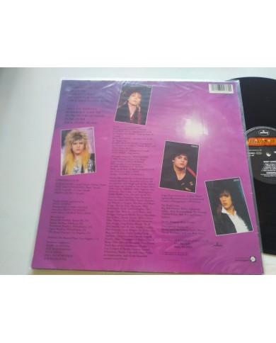 Cinderella Night Songs 830076-1 1986 First Press - LP Vinilo 12" VG/VG Mg Am