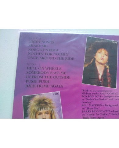 Cinderella Night Songs 830076-1 1986 First Press - LP Vinilo 12" VG/VG Mg Am