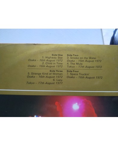 Deep Purple Made In Japan  2C154-93915 France Press - 2 x LP Vinilo 12" G/G+ Mg