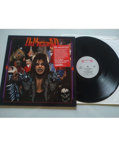 DR Mastermind RR 9605 1986 Roadrunner First Press - LP Vinilo 12" VG/VG Mg Am