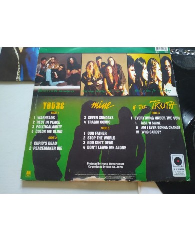 Extreme III Sides To Every Story 5400291 First Press - LP Vinilo 12" G+/VG Mg Am