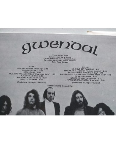 Gwendal Gwendal Epic EPC 82316 1977 First Press - LP Vinilo 12" VG/VG Mg Am