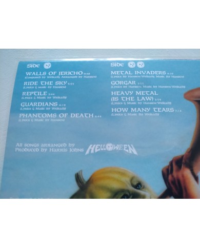 Helloween Walls Of Jericho 2015 Sanctuary BMG - LP Vinilo 12" VG/VG Mg