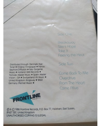 Idle Cure Idle Cure R09008 Frontline 1986 First Press LP Vinilo 12" VG/VG Mg Am