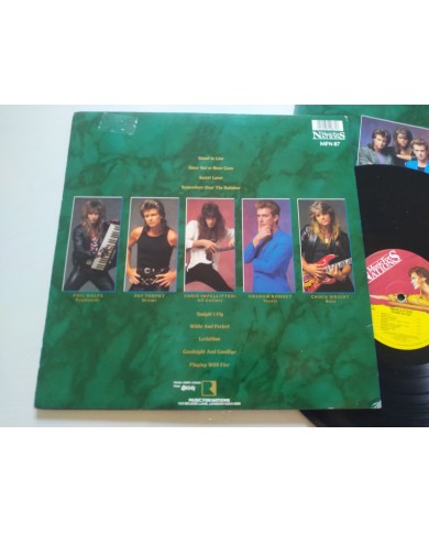 Impelliteri Stand In Line MFN 87 1988 First Press LP Vinilo 12" VG/VG Mg Am