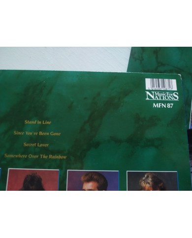 Impelliteri Stand In Line MFN 87 1988 First Press LP Vinilo 12" VG/VG Mg Am