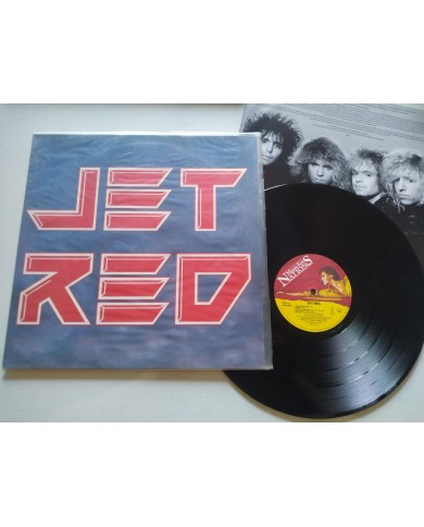 Jet Red Jet Red MFN 94 1989 France First Press LP Vinilo 12" VG/VG Mg Am