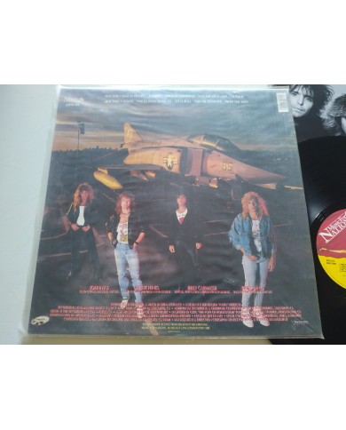 Jet Red Jet Red MFN 94 1989 France First Press LP Vinilo 12" VG/VG Mg Am