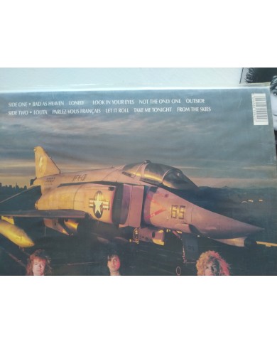 Jet Red Jet Red MFN 94 1989 France First Press LP Vinilo 12" VG/VG Mg Am