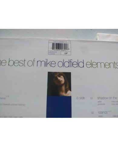 Mike Oldfield The Best of Elements 1993 UK First Press LP Vinilo 12" VG/VG Mg Am
