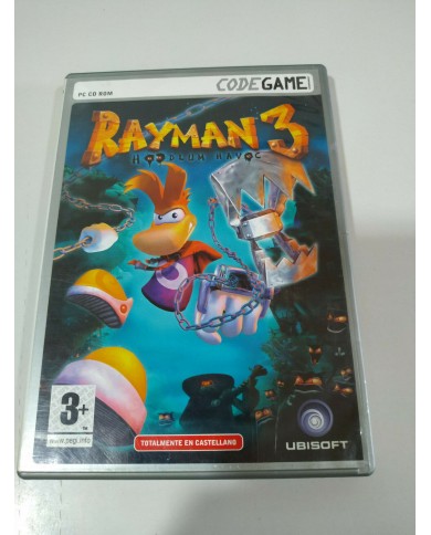 RAYMAN 3 HOODLUM HAVOC JUEGO PARA PC 3 X CD-ROM EN ESPAÑOL CODEGAME UBISOFT - AM RAYMAN 3 HOODLUM HAVOC JUEGO PARA PC 3 X CD-ROM EN ESPAÑOL CODEGAME UBISOFT - AM