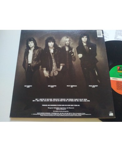 Mr Big Mr Big 1989 81990-1 USA First Press Atlantic LP Vinilo 12" VG/VG Mg Am