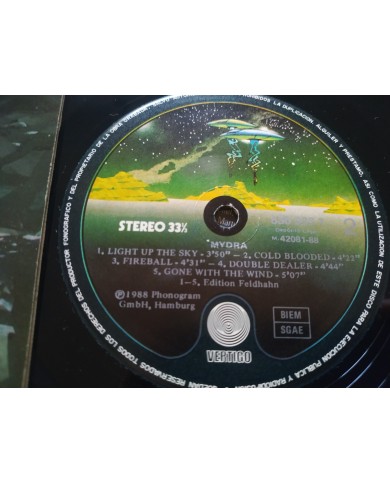 Mydra Mydra AOR 1988 836322-1 Spain First Press LP Vinilo 12" VG/VG Mg