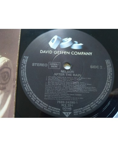 Nelson After The Rain WX394 1990 German First Press LP Vinilo 12" VG/VG Mg Am