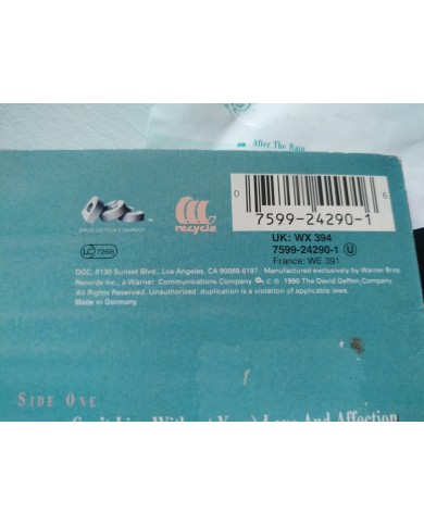 Nelson After The Rain WX394 1990 German First Press LP Vinilo 12" VG/VG Mg Am