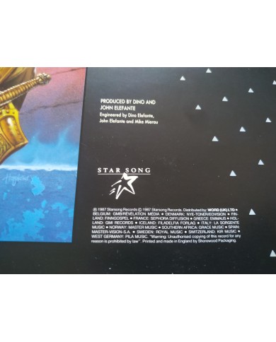 Petra This Means War SSR 8084 1987 First Press LP Vinilo 12" VG/VG Mg Am