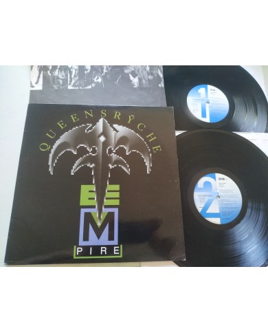 Queensryche Empire 1687950691 1990 First Press - 2 x LP Vinilo 12" VG/VG Mg Am