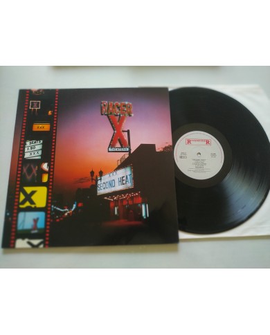 Racer X Second Heat Roadrunner 1987 Paul Gilbert - LP Vinilo 12" VG/VG - 3T