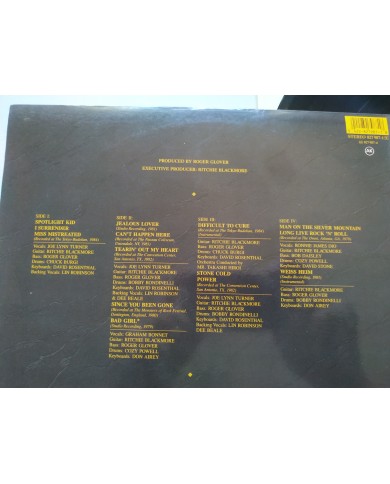 Rainbow Finyl Vinyl 827988-1 1986 First Press - LP Vinilo 12" VG/VG Mg Am