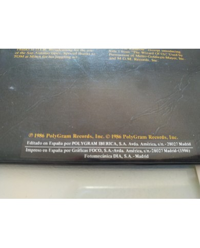 Rainbow Finyl Vinyl 827988-1 1986 First Press - LP Vinilo 12" VG/VG Mg Am